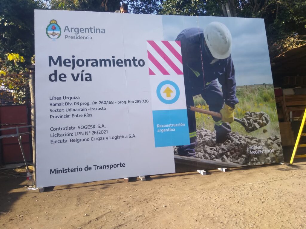 Cartel de obra