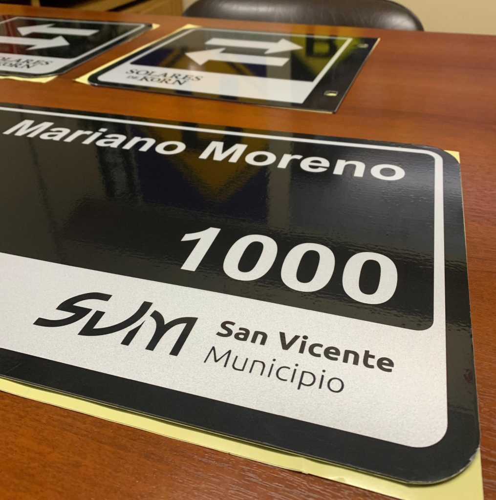 Nomenclador Reflectivo impreso