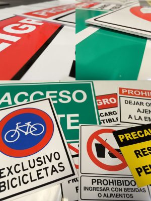 Carteleria seguridad industrial