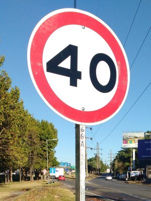Cartelería vial